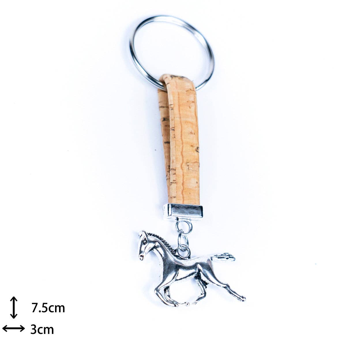 Meninas Bonitas Cork – wholesale Keychain – Women's – cork and horse accessories handmade keychains I-095-MIX-56