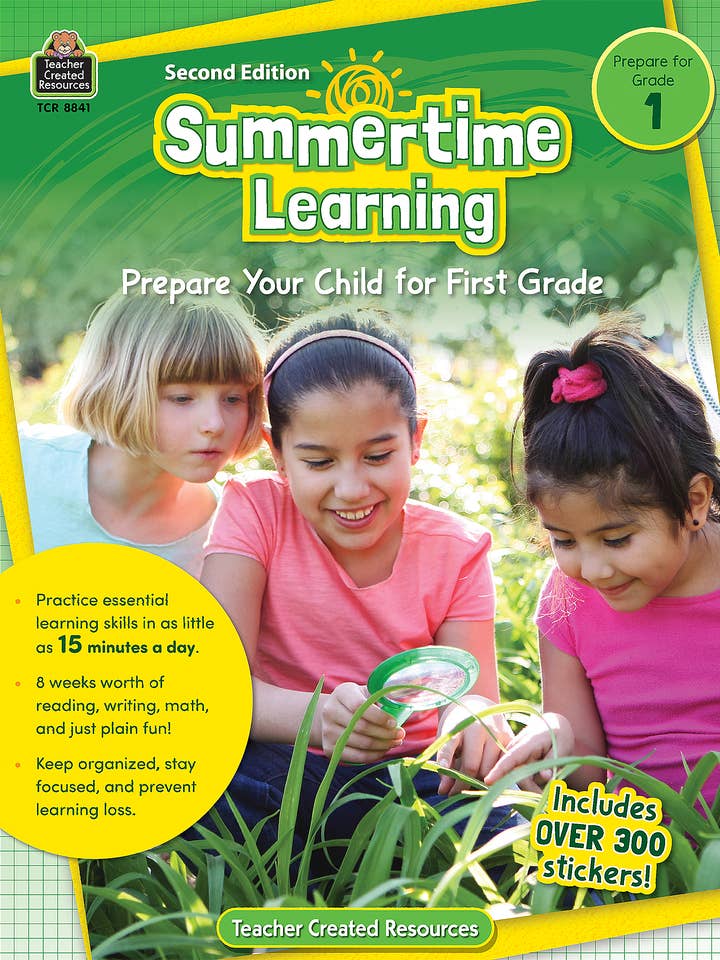 Summertime Learning, Anden udgave (Forberedelse til Gr. 1) for engroshandel hos Teacher Created Resources