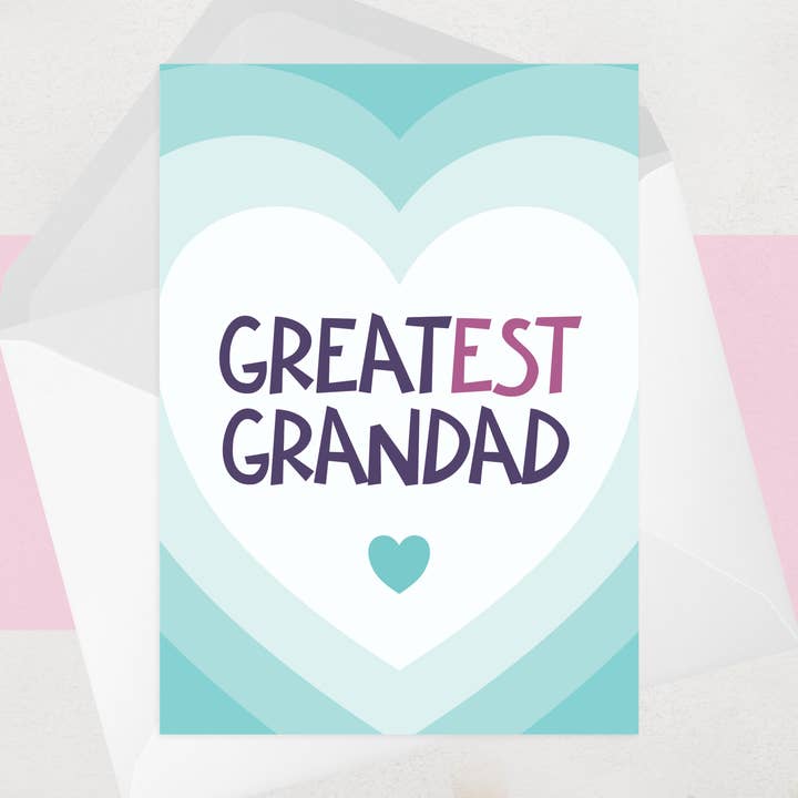 OCD Greeting Cards - Wholesale Birthday Card - Greatest Grandad Cards, Great Grandfather Birthday Card