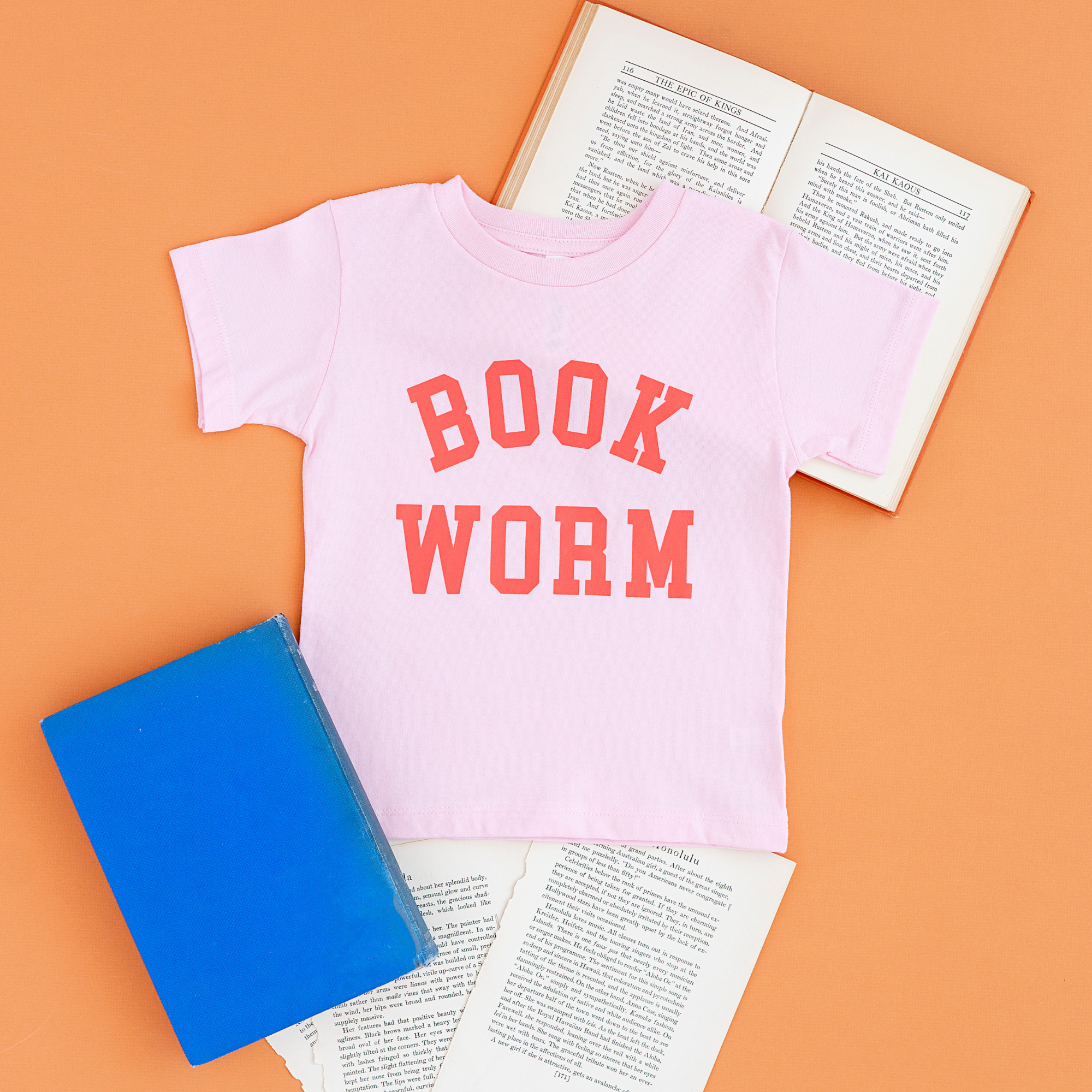 Benny & Ray Apparel - Wholesale Screen Printed T-Shirt - Kids - Book Worm Book Club Toddler and Youth Shirt10