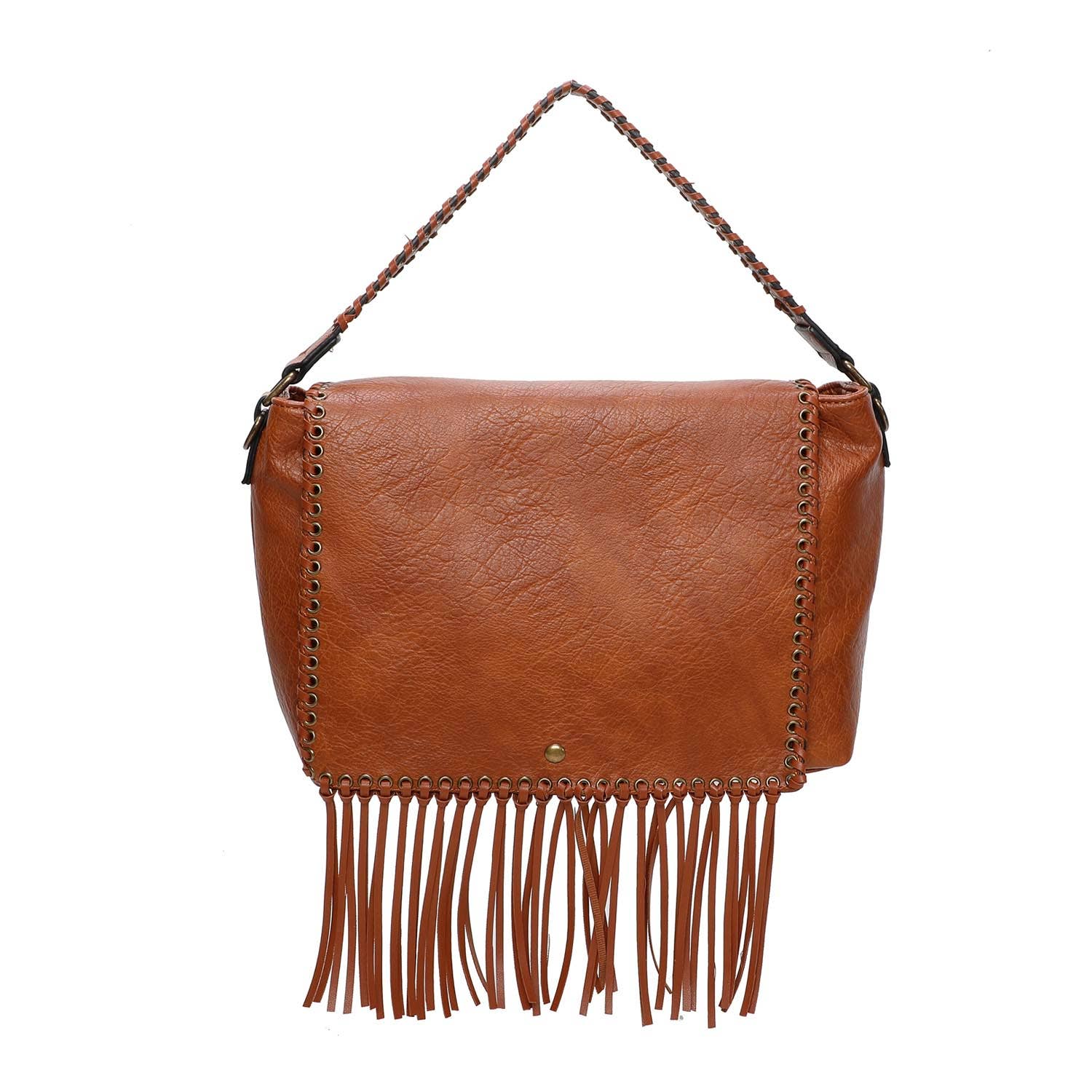 AMPERE CREATIONS - Vente Sac à bandoulière – femme - Lacey Fringe Messenger7