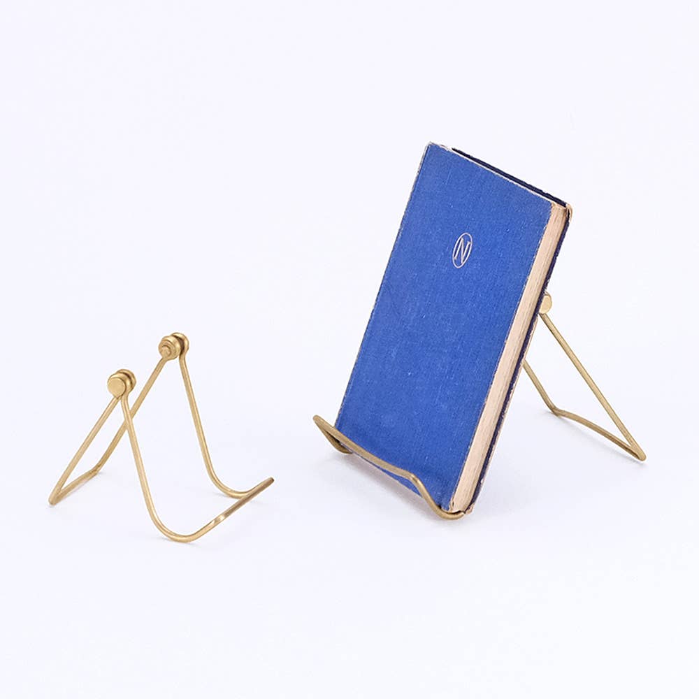 shesay - Wholesale Phone/Tablet Stand - Brass Folding Display Stand – Slim & Elegant Holder13