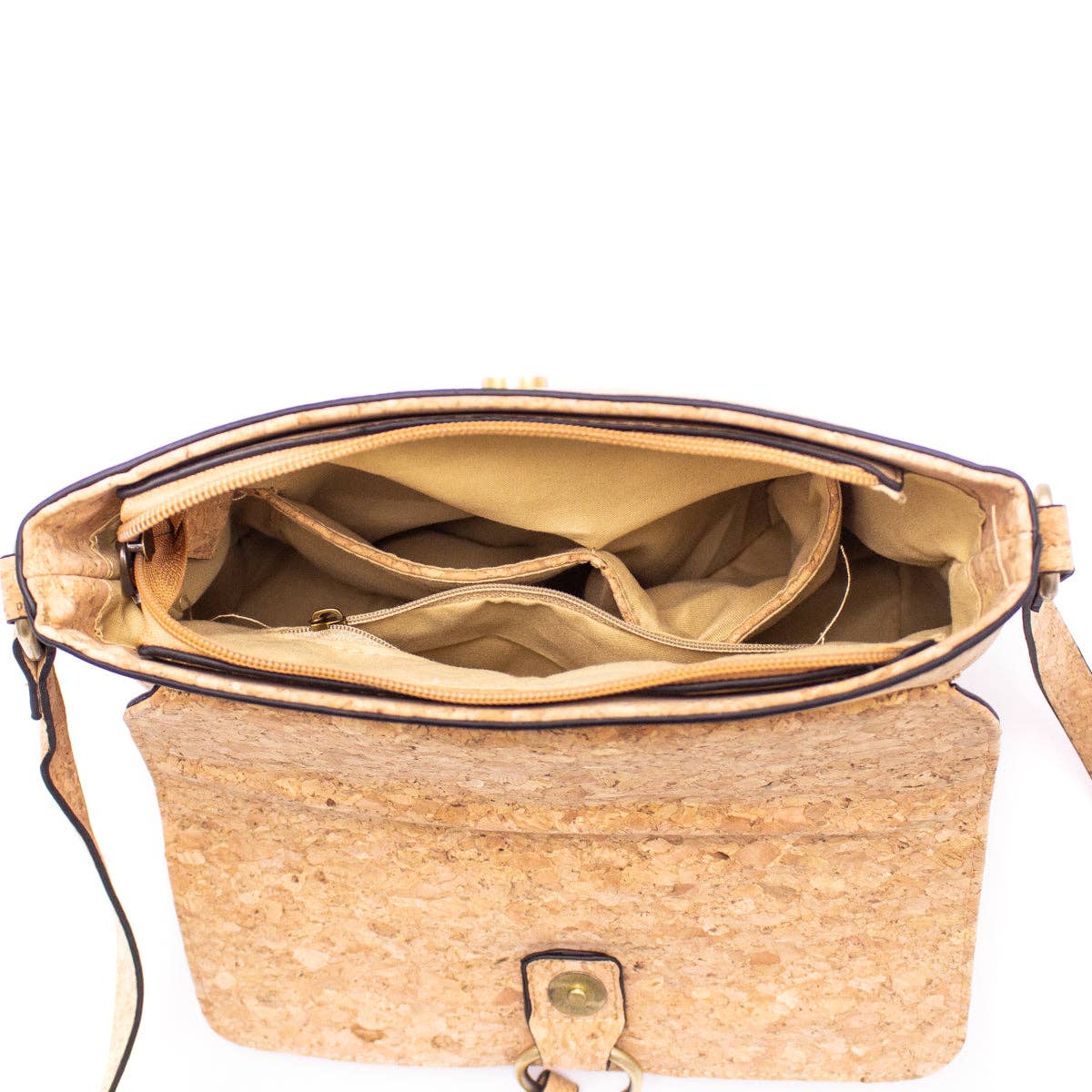 Meninas Bonitas Cork – wholesale Crossbody bag – Women's – Cork crossbody Sardine pattern Bag-20194