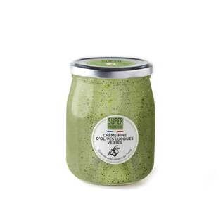 Fine Cream of Green Lucca Olives 520g for wholesale by Superproducteur