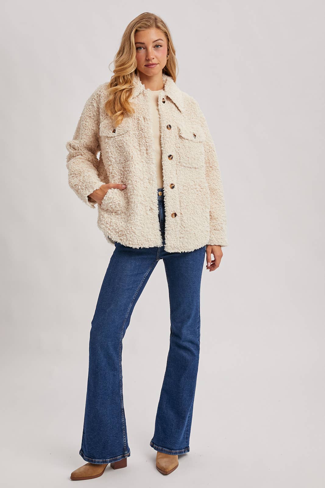 Bluivy - Wholesale Jacket - Women's - BOUCLE WOVEN JACKET20