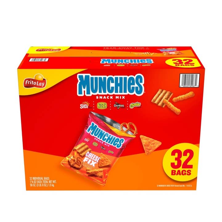 Majestic Wholesale – wholesale Crisps – Munchies Snack Mix Cheese Fix, 1.75 oz., 32CT