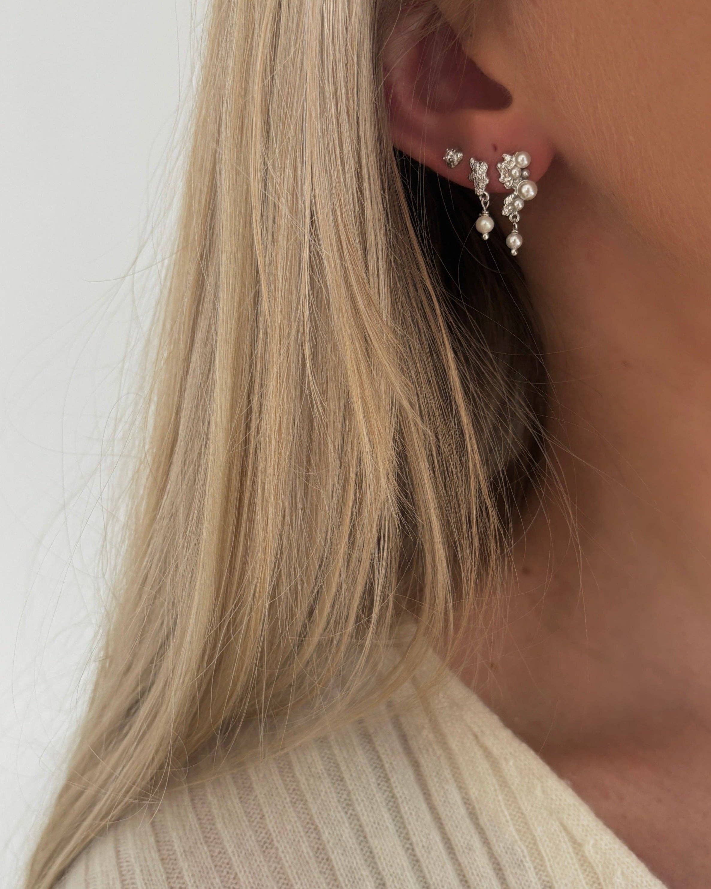 Nava Copenhagen - Wholesale Dangle Earrings - Ainoa Earrings - Silver2