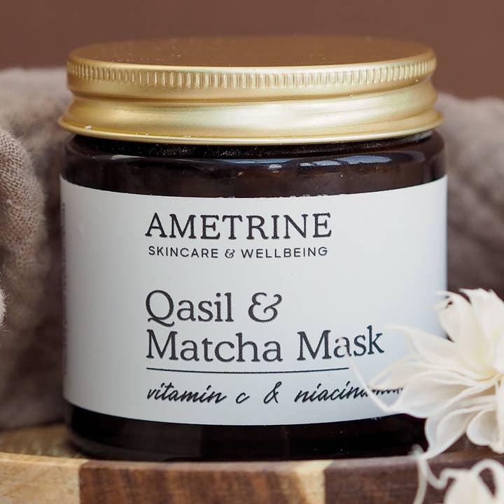 Qasil & Matcha Mask Sample for wholesale by Ametrine Skin