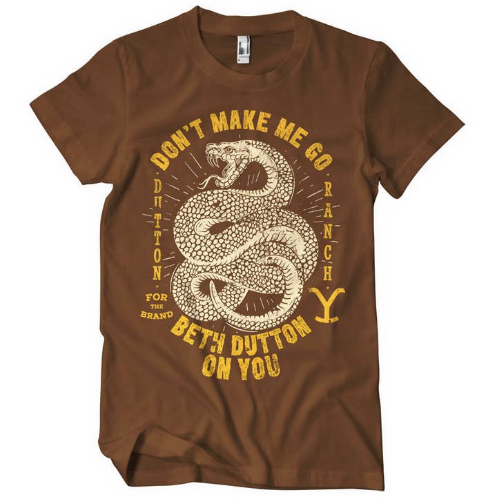 Hybris Production AB - Wholesale Screen Printed T-Shirt - Unisex - Yellowstone - Beth Dutton T-Shirt1