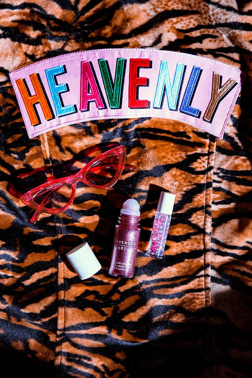 Lavender Stardust - Wholesale Lip Gloss - Kissing Glitter Lip Gloss Red Hearts Cherry Stardust3