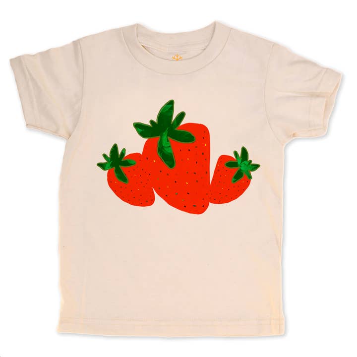 Strawberries - Camiseta orgánica para niños/manga larga para venta al por mayor de orangeheat