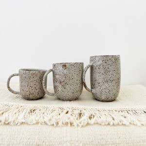 Large Earthy Handmade Mug - TerraKlay