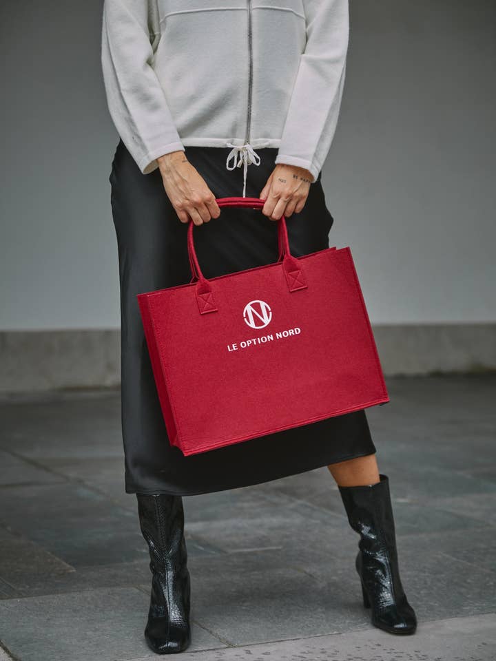 Shopper taske for engroshandel hos LE OPTION NORD