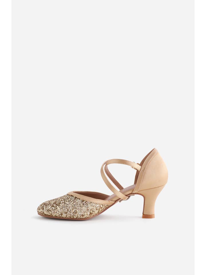 BABEYOND - Wholesale Low Heels - Women's - Closed Toe Flash Latin Dance Shoes8