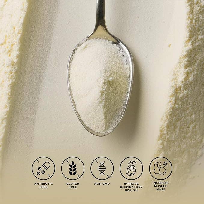 Hearthy Foods - Wholesale Protein/Superfood Powder - Grass Fed Colostrum Powder, Keto, Immunity, Gut Healthy, GF