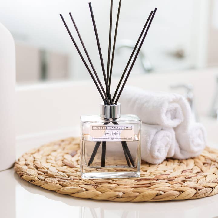 Texas Leather 4 Fl. oz. for wholesale by Foster Candle Company LLC