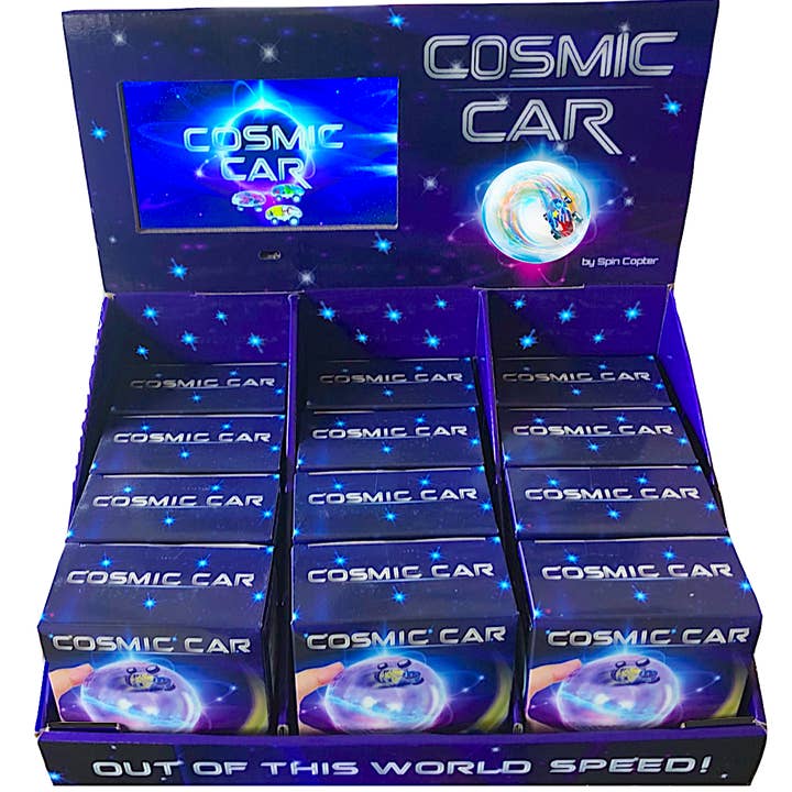 Spin Copter - Wholesale Toy Car/Truck - Kids - Cosmic Car Counter Display with FREE LCD Video Screen0