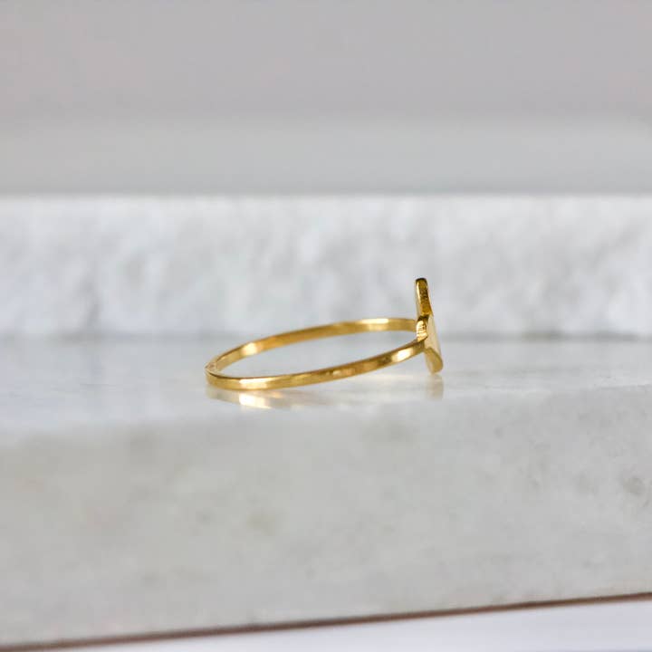 Mesa Blue - Wholesale Band/Stacked Ring - Heart Stack Ring - Â Waterproof