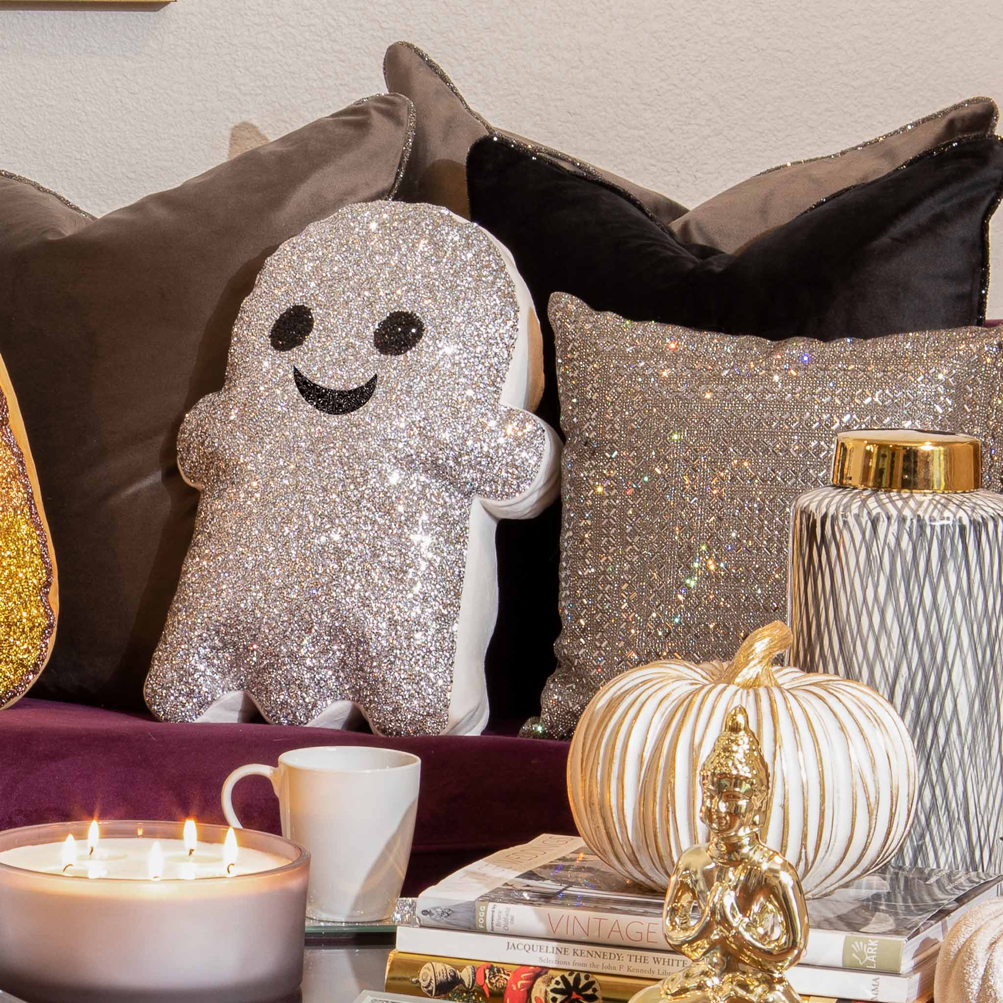 Sparkles Home - Wholesale Throw/Decorative Pillow - Ghost Shaped Pillow1