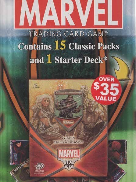 Marvel X- Men Vs The Brotherhood Sealed TCG - NOS for wholesale by Wildwood Enterprises LLC
