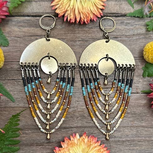 Boucles d'oreilles Tumbleweed Brooke pour la vente par Dancing Willow