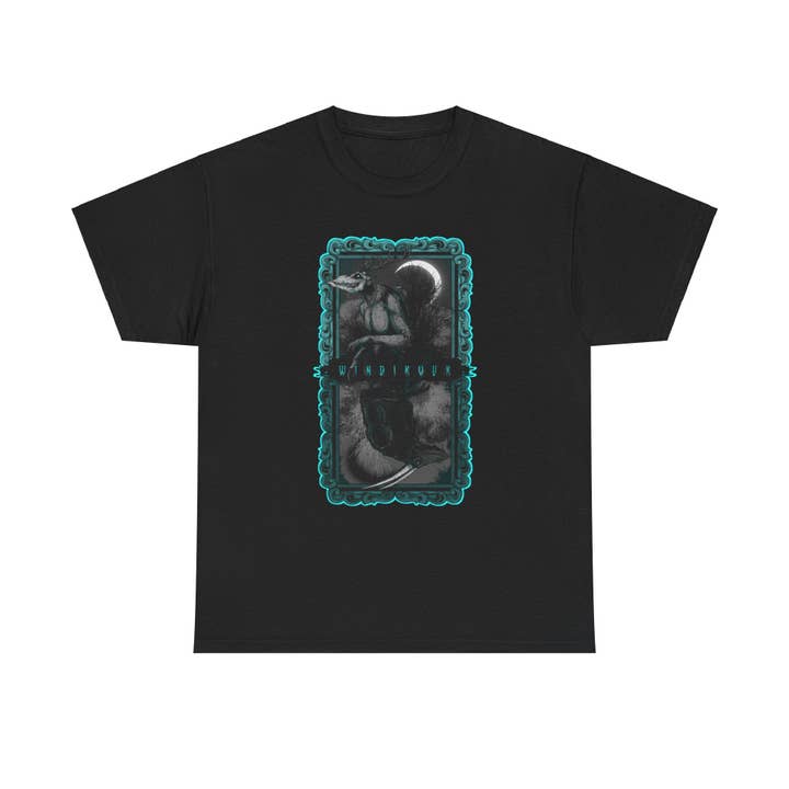 LVB Art - Wholesale T-Shirt (Graphic) - Unisex - As Above So Below Wendigo Unisex Heavy Cotton Tee93