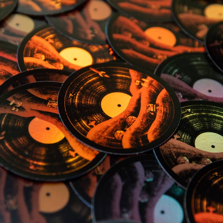 Mars LP (holographique) | Autocollant pour la vente par Menottees