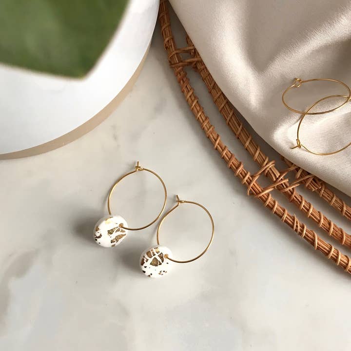 Perth øreringe for engroshandel hos Clay of the day