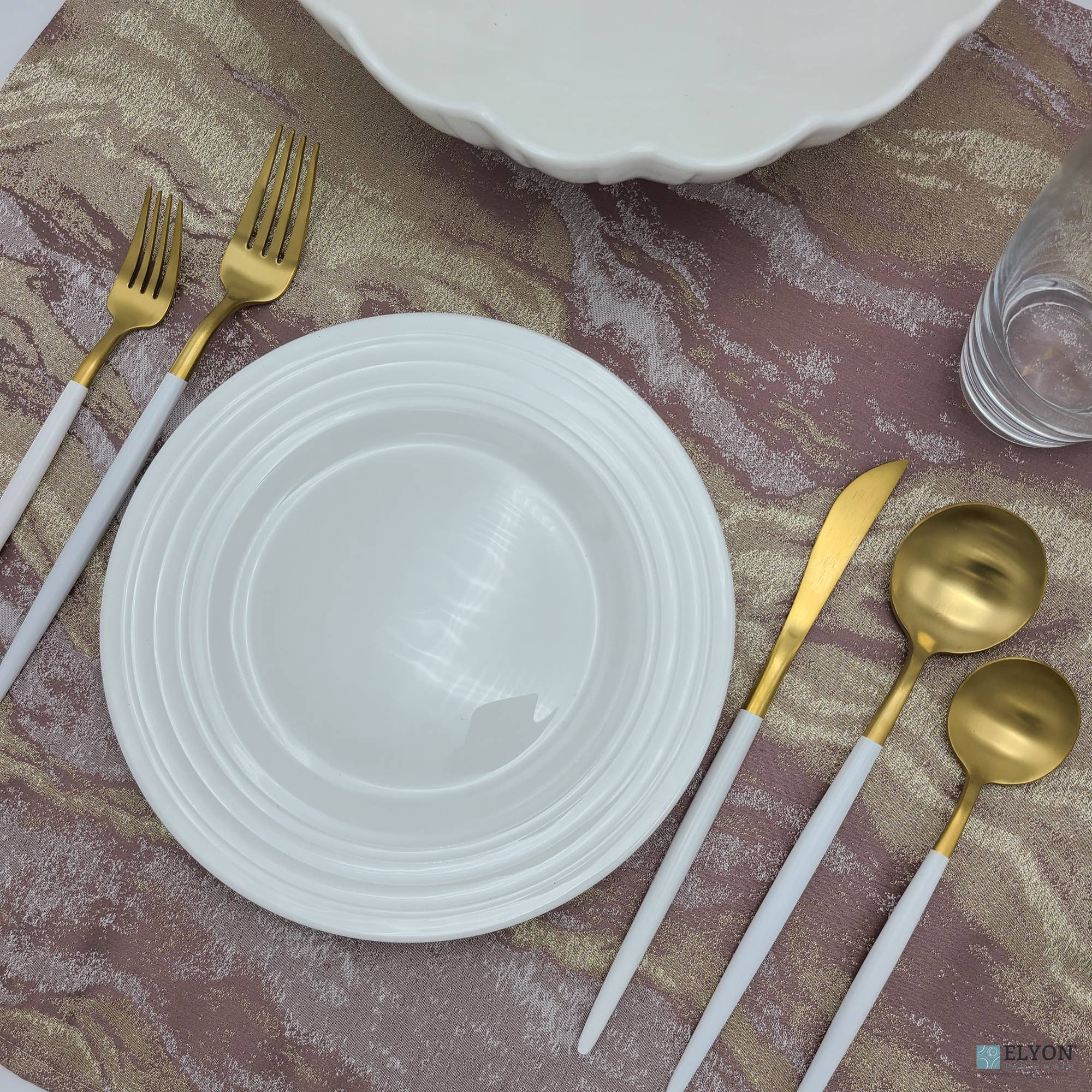 Elyon Tableware® - Vente Set de couverts - Ensemble de couverts colorés 20 pièces en acier inoxydable pour 4 personnes20