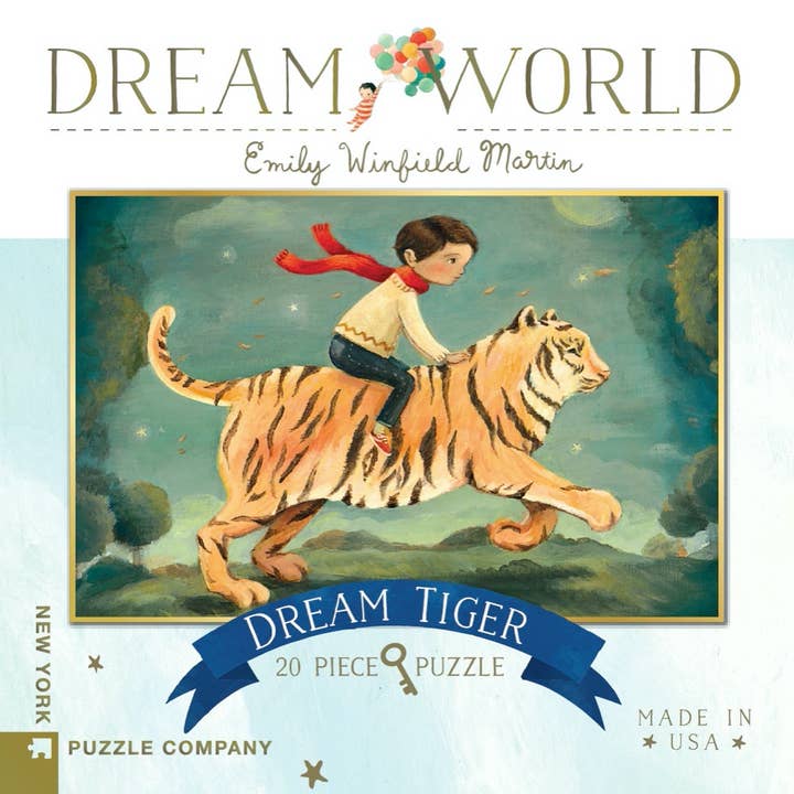 New York Puzzle Company - Vente Puzzle – adulte - Dream Tiger Mini - Mini-puzzle de 20 pièces1
