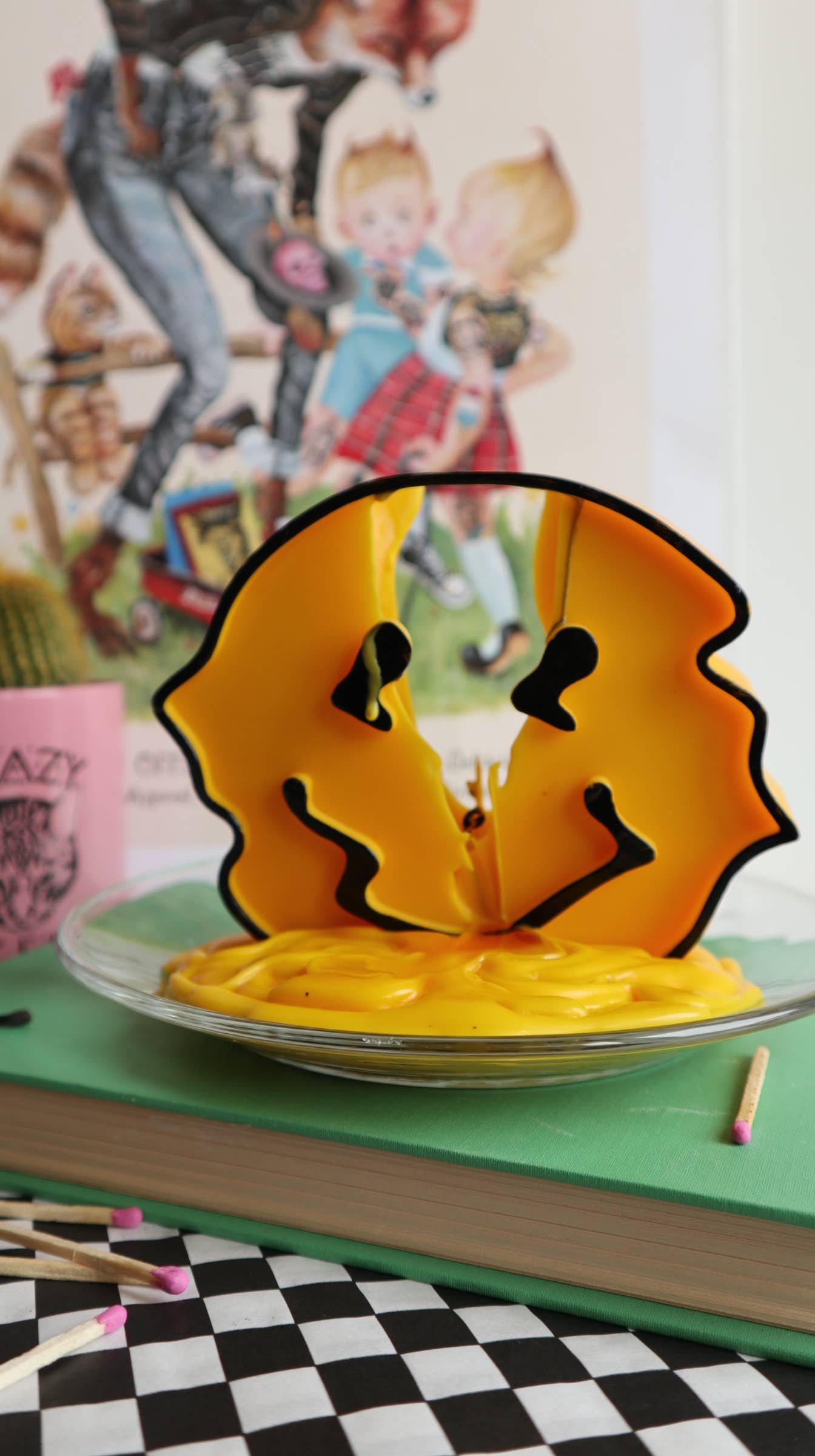 Drop Dead Candles - Wholesale Novelty Candle - Smiley Face Candle7