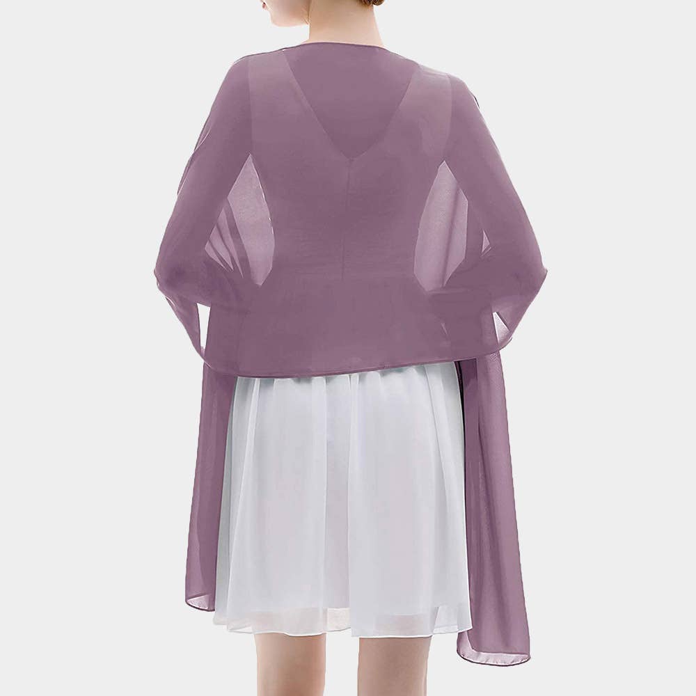 Sensibling Corp. - Venta al por mayor Bufanda - Mujer - Chal ligero de gasa para envolver y usar como bufanda5