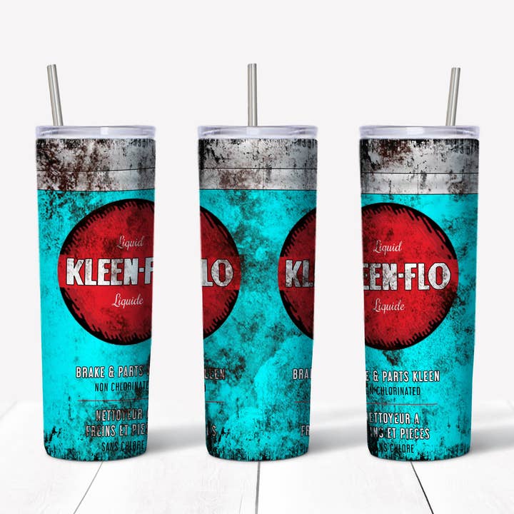 Kleen-Flo 20oz Straight Tumbler Transfer for wholesale by Rustic Pineapple