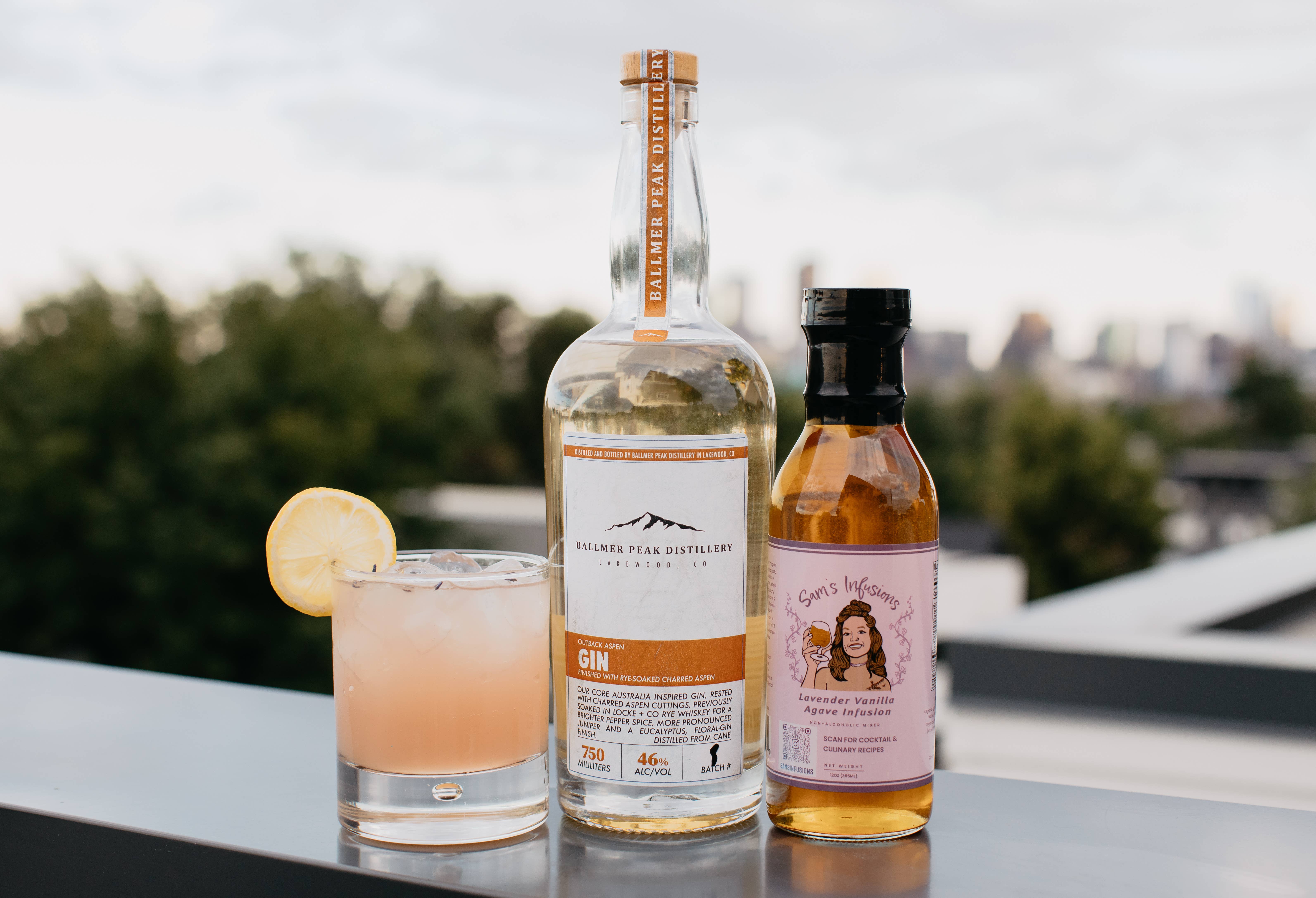 Sam's Infusions - Wholesale Cocktail Mix/Syrup - Lavender Vanilla Agave Infusion - 12oz1