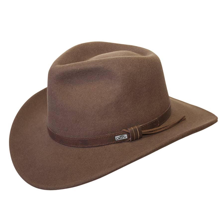 Conner Hats - Venta al por mayor Sombrero fedora - Unisex - Sombrero Aussie Wool Crusher de lana australiana impermeable1