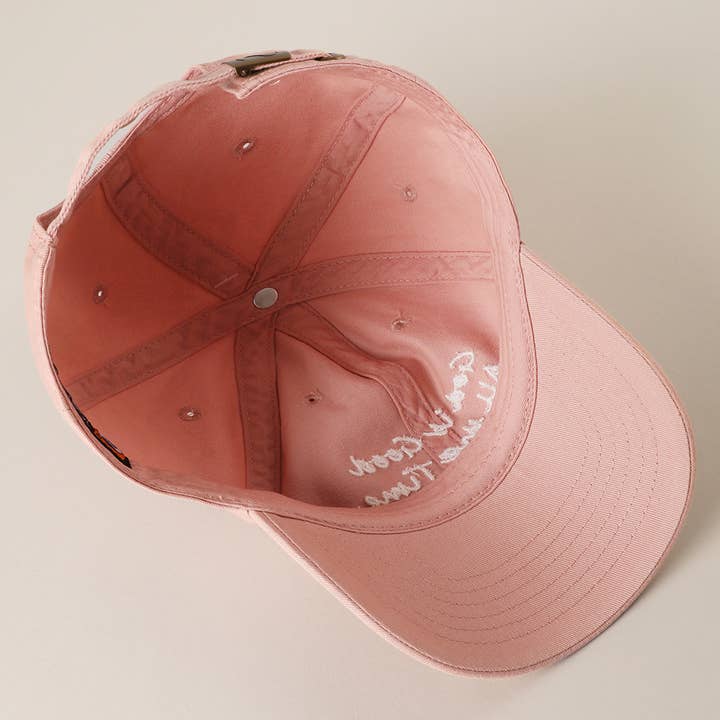 Fashion City - Wholesale Baseball Cap - Women's - God is Good All The Time Embroidery Baseball Cap16
