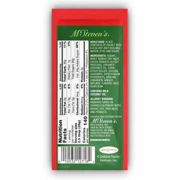 McSteven's - Wholesale Hot Cocoa Mix/Kit - Christmas Gingerbread Cookie Cocoa (1.25oz Packets)1