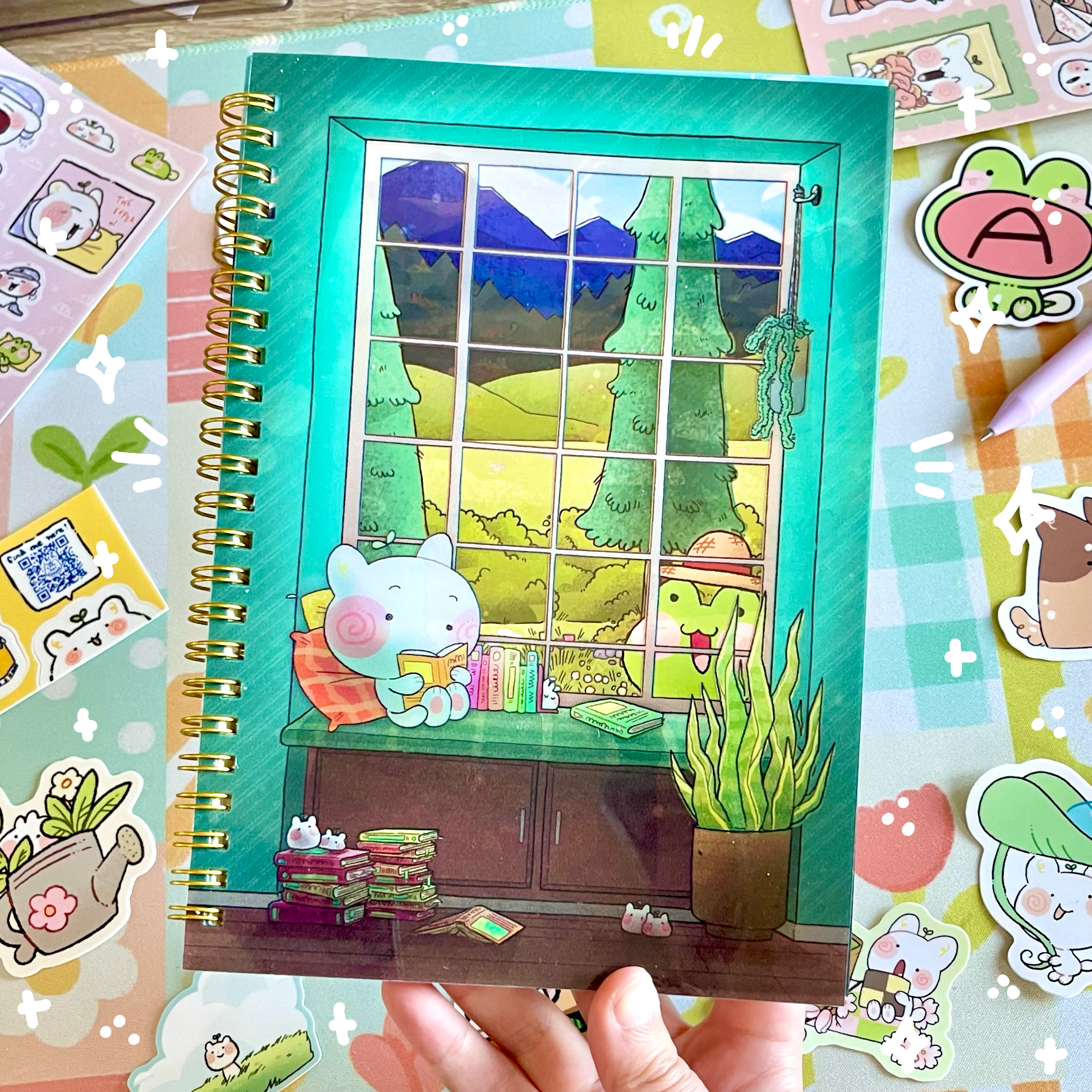 Cool Art Corner - Wholesale Sticker - Garden Window Sticker Book1