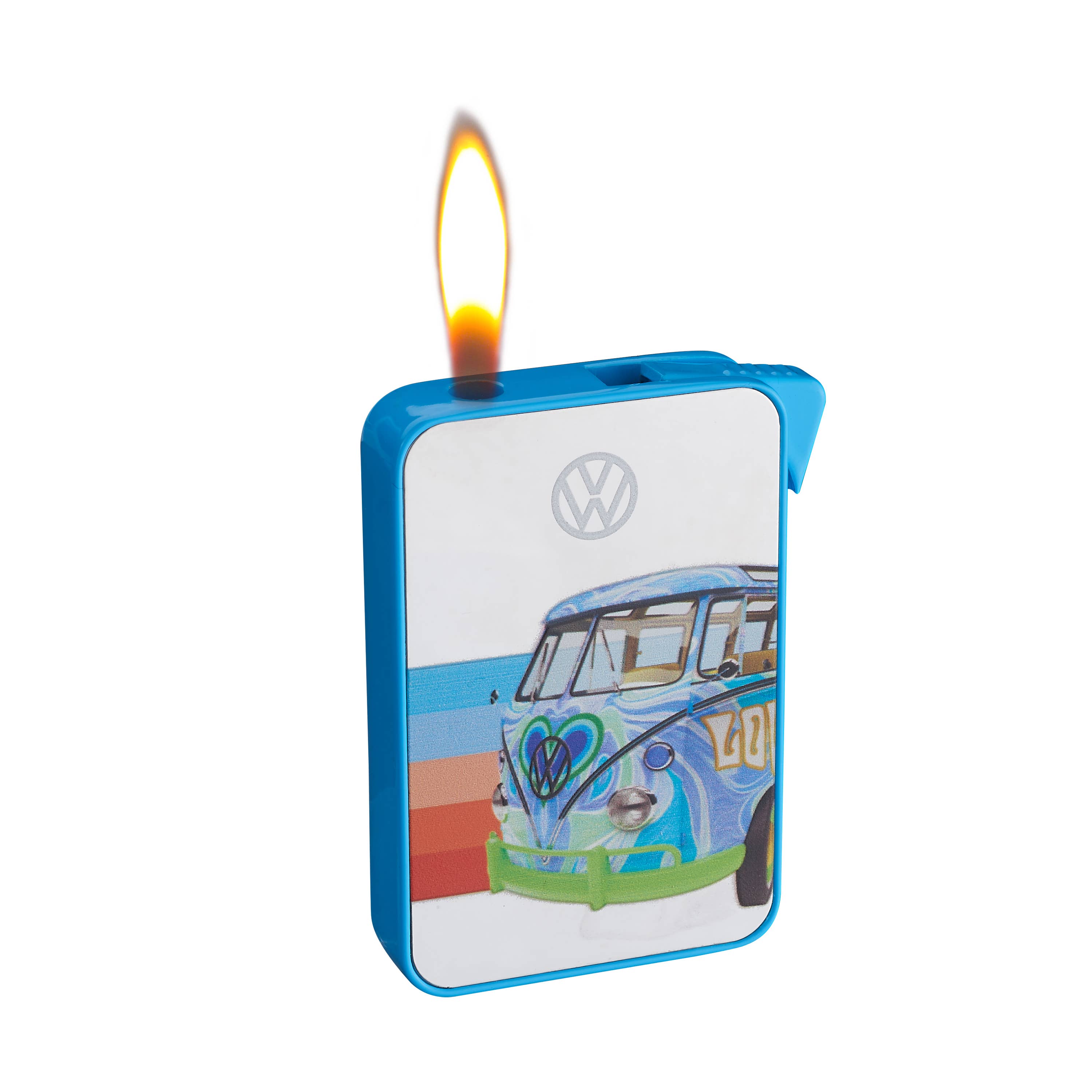 Champ by Polyflame - Wholesale Lighter - VOLKSWAGEN, Metal Lighter, 8-Piece Display, Cylindriq6