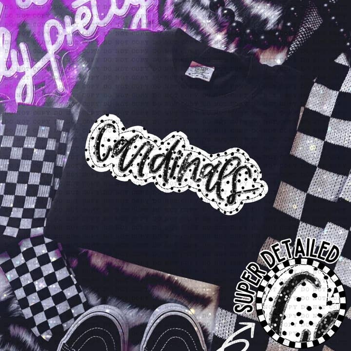 Simple Tymes – Engroshandel Sublimationstryk – Dotted Applique Teams DTF-print14