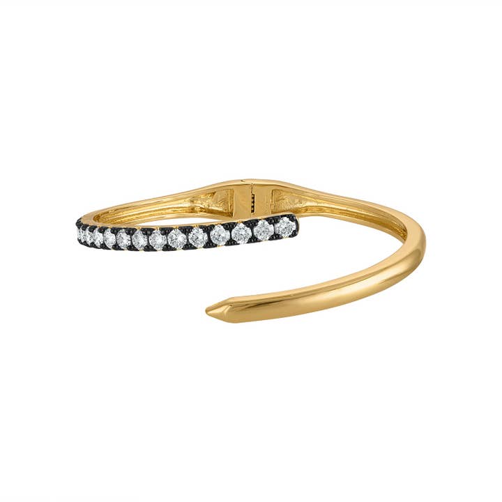 Crystal Spike Bangle for wholesale by Josefina Jewels