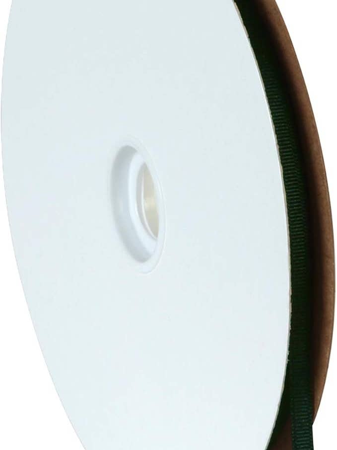 Grosgrain Black 1/4" x 100 Yards for wholesale by Berwick Offray Ribbon