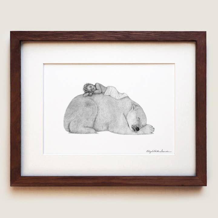 Orso Polare | Stampa d'Arte per la vendita all'ingrosso da parte di ElizabethAnnFrancis