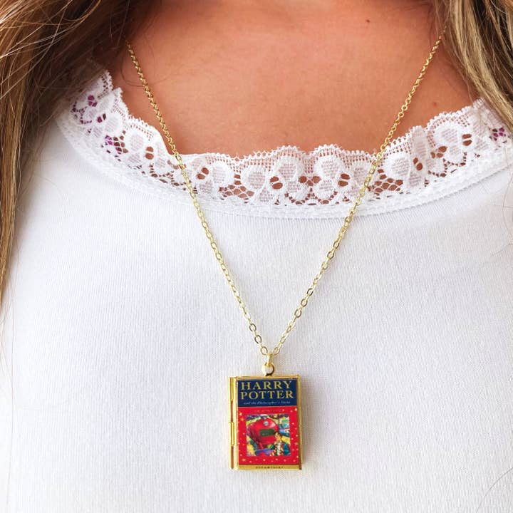 Marshall and Rose - Wholesale Locket necklace - Book Locket Harry Potter - Book 11
