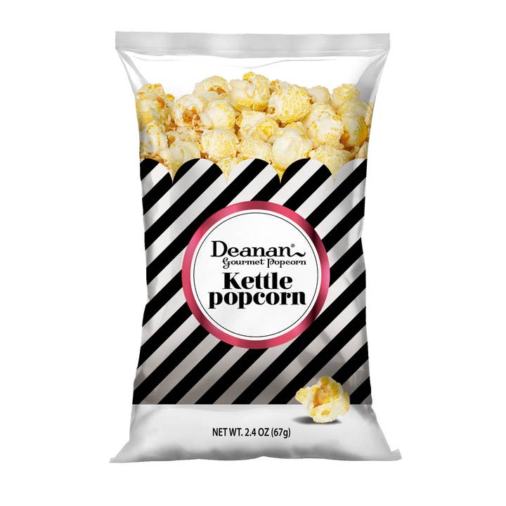 Deanan Gourmet Popcorn - Wholesale Popcorn - Mixed Case of Popcorn - "Full Size" - 100 Count