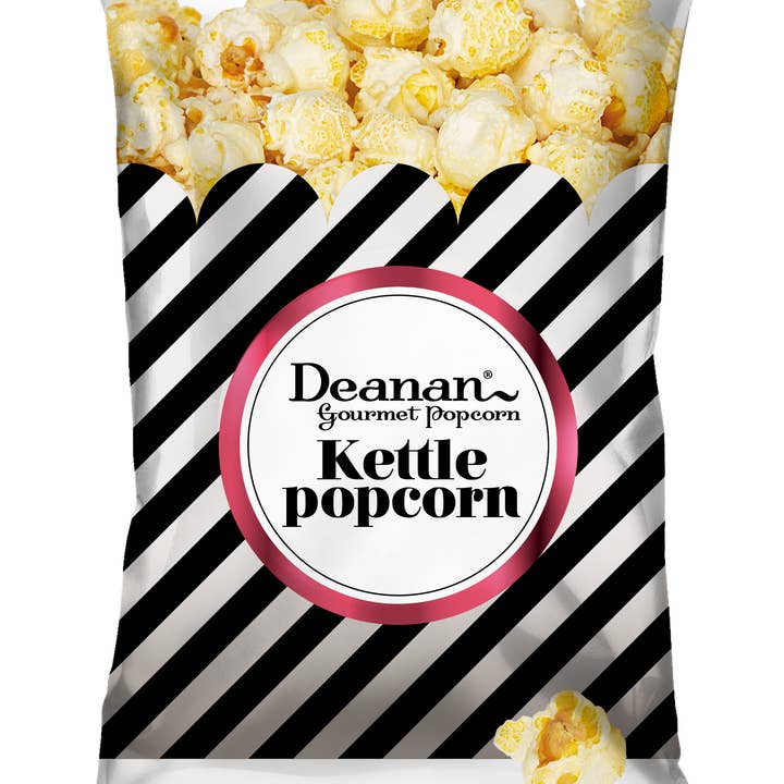 Deanan Gourmet Popcorn - Wholesale Popcorn - Kettle Popcorn - 100 Count - 3 Cup Bags0