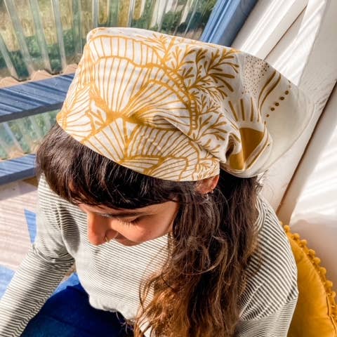 Pen+Pine - Wholesale Bandana - Women's - Poppy Sunrise Bandana