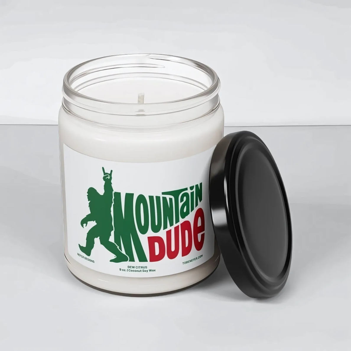 Nefer Designer Candles & Home Decor - Wholesale Jar/Filled Candle - The Mountain Dude | Hand Poured Soda Pop Soy Candle6