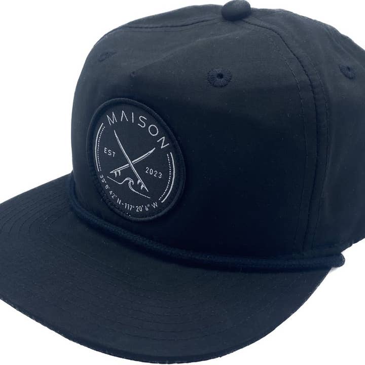Chapeau de papa unisexe Maison Rope Snapback avec écusson personnalisé pour la vente par Maison Apparel