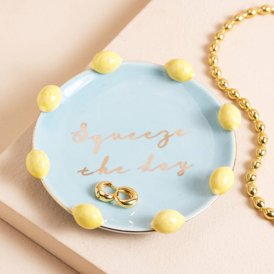 Lisa Angel - Wholesale Jewelry Dish - Squeeze the Day 3D Lemon Nesting Trinket Trays2
